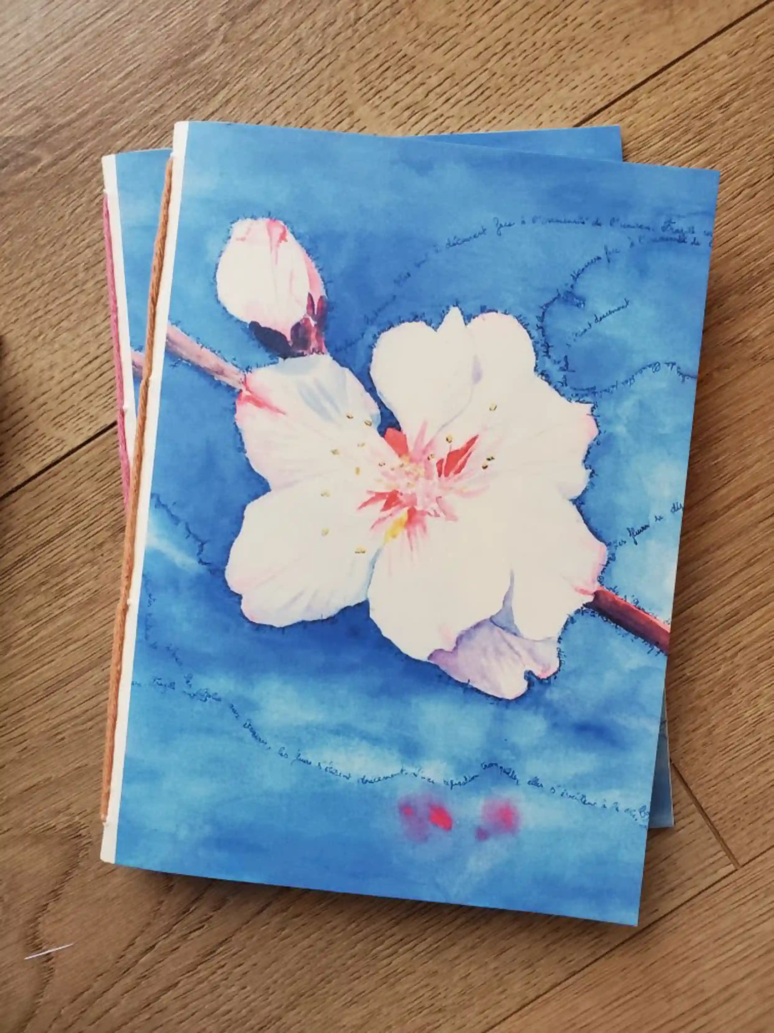 Carnet "Printemps" - Fleur de cerisier