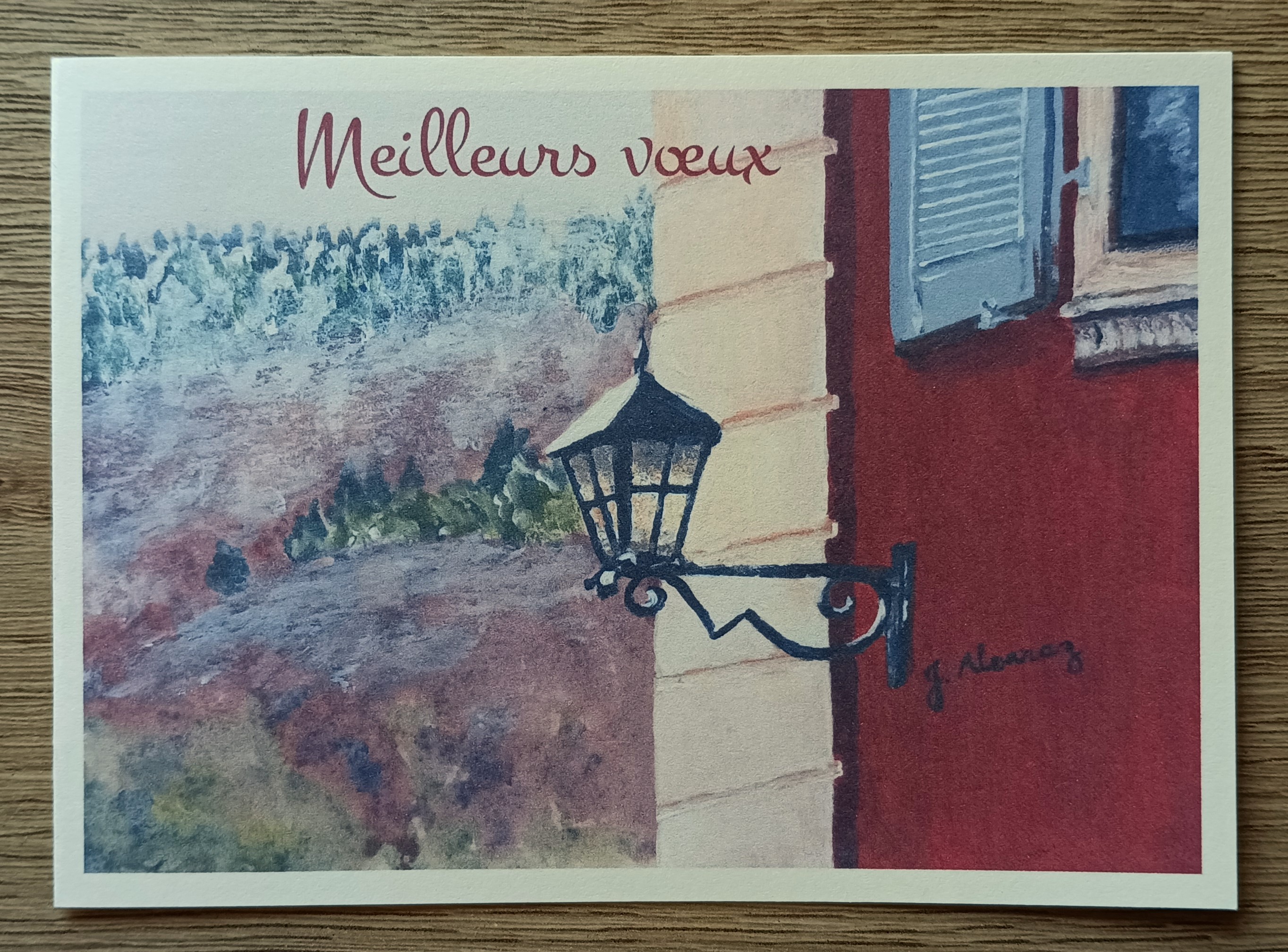 Carte "Meilleurs vœux" - Le Grand Bornand