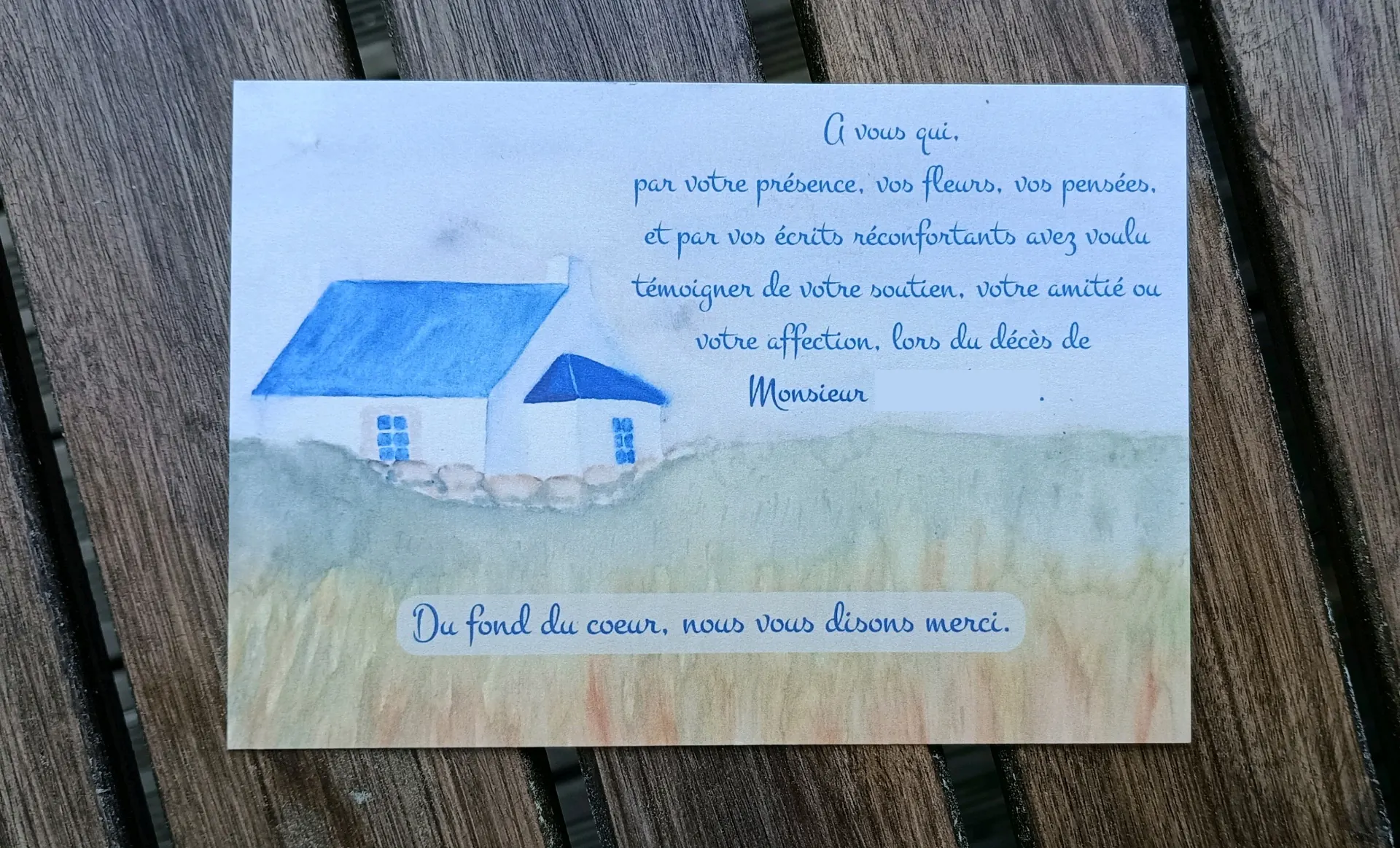 Faire-part de décès