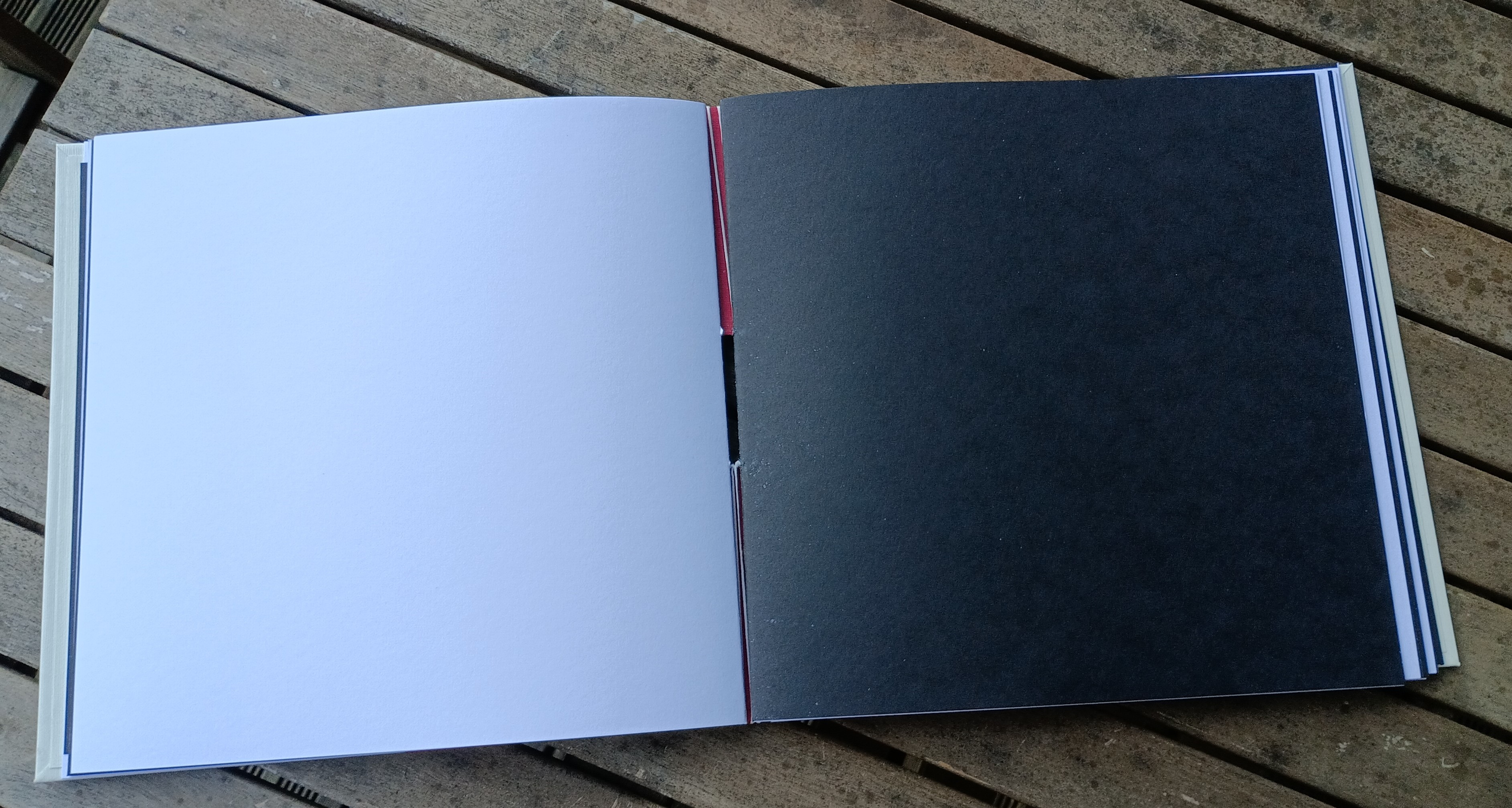 Grand album - intérieur noir & blanc